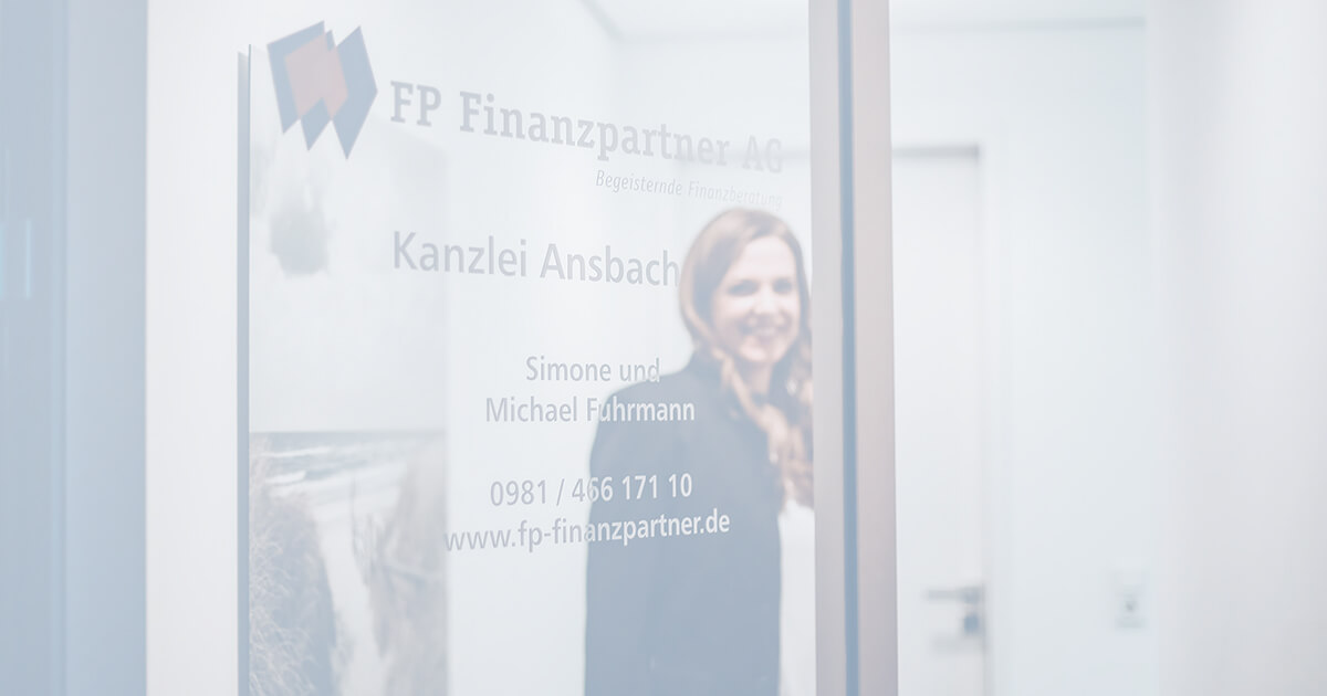 Eingang von Fuhrmann Finanzberatung, Ansbach